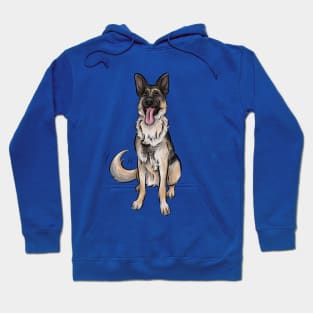 Cute German Shepherd Dog Hoodie